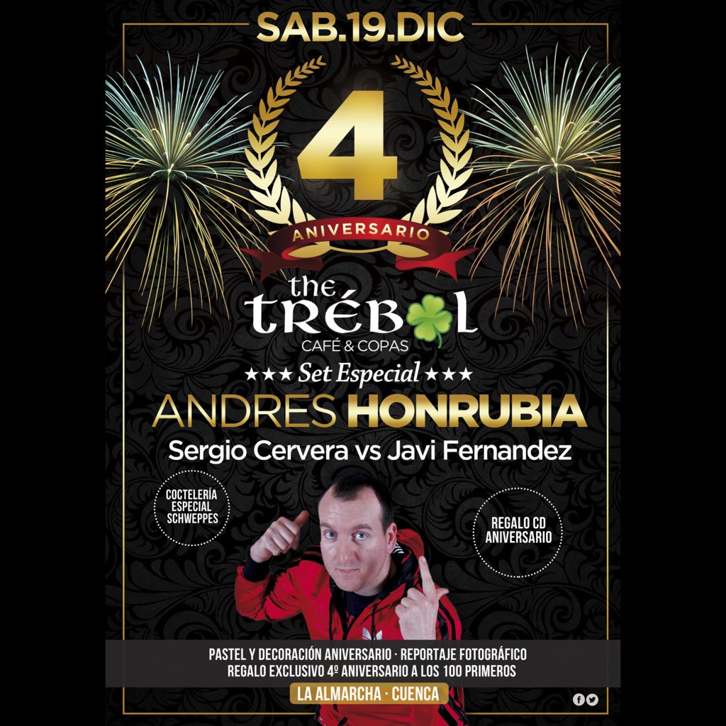 AndresHonrubia's tweet photo. Here we Go @TheTrebolcafe @S3rgioCervera #hsound #mixingforlife8 #javifernandez #regalos #photo #video #guijarros 😱 https://t.co/GLpHn2eCA8