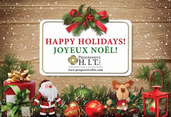 ProgressiveHIT's tweet image. Happy #Holidays &amp;amp; Merry #Christmas from all of us @ProgressiveHIT! #HIT #Fitness #highintensity #Montrealgym #getfit