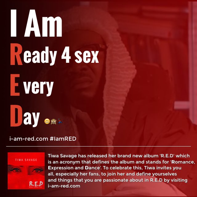 Zittyqueen's tweet photo. " #IamRED ok this wan I just dey joke sha. 🏃🏿. But u sha understand. https://t.co/lALXPda27l" https://t.co/VnRXKSbYcy