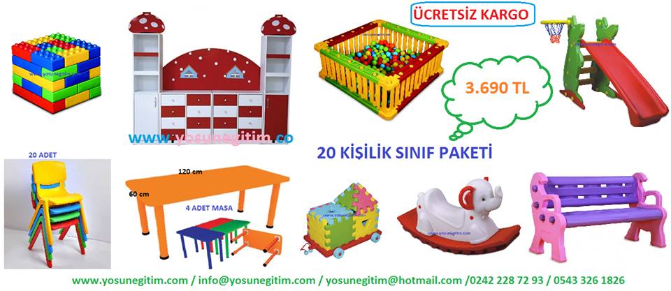 kreş malzemeleri imalatı