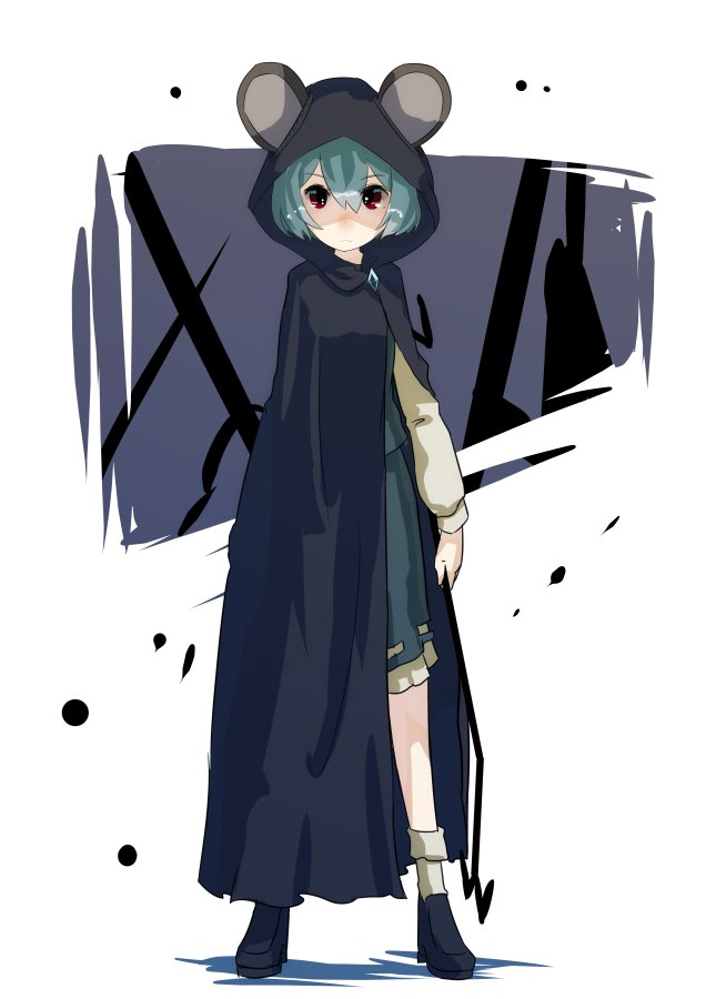 ナズーリン 「なずーりん 宝塔さがして三千里#深夜の真剣お絵描き60分一本勝負 」|はしろのイラスト