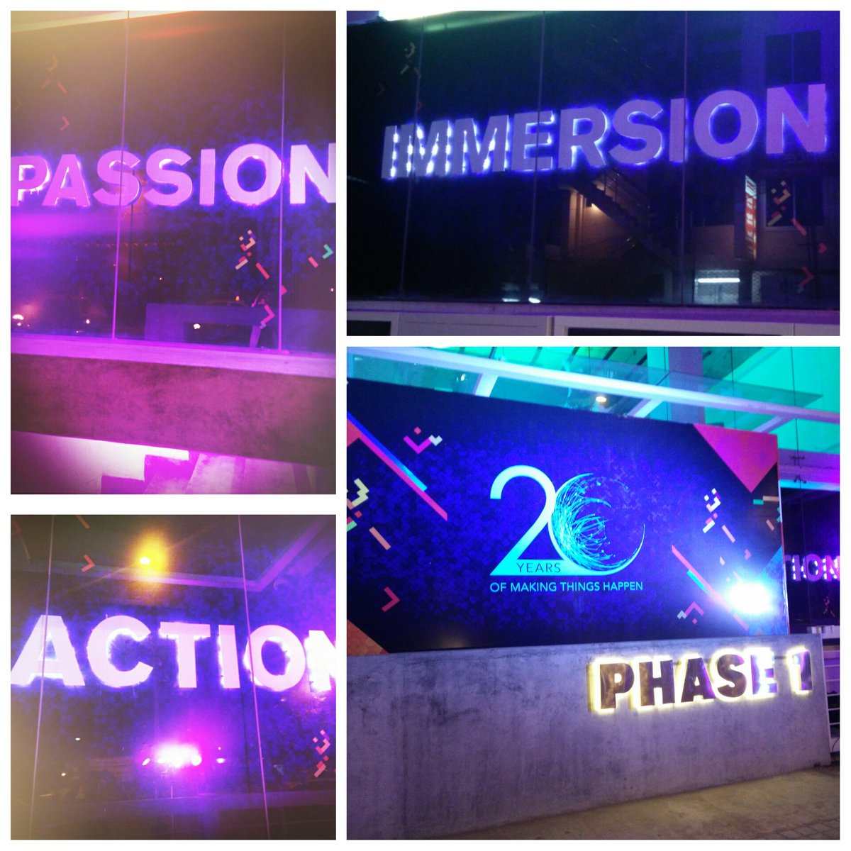 phase1xperience's tweet photo. And things begin to happen! #Phase1Studio #20Years #Celebrations https://t.co/Yz7CFdo4iO