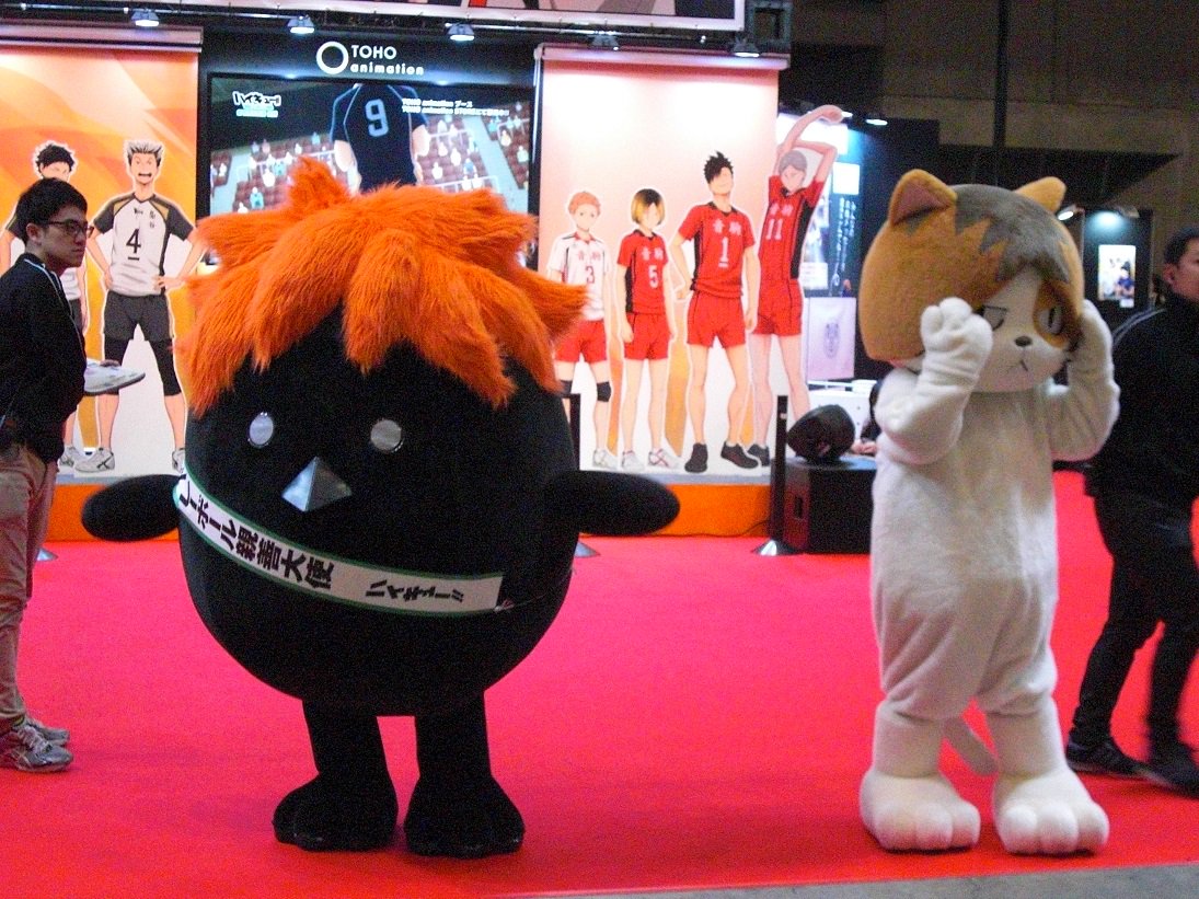 ジャンフェスレポート③「着ぐるみ」も、たくさん居ました。ナカノ