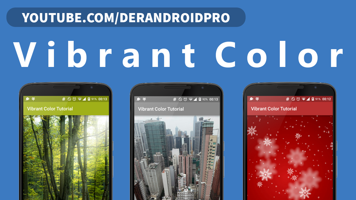 derandroidpro's tweet photo. Heute zeige ich euch, wie ihr in Android aus einem Bild die dominanteste Farbe herauslest! https://t.co/M9dFR5OBdq https://t.co/Sq2QMJCuOk