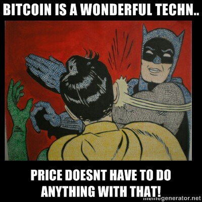 bitcoin_memes's tweet photo. Price doesn't have anything to-do with #bitcoin and #blockchain technology. https://t.co/rEkkPwdYTK