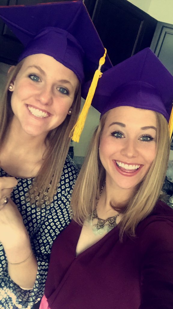 kelly_abt's tweet photo. Half victory lap later, we did this thing! #jmugrad https://t.co/u2siBLwcUS