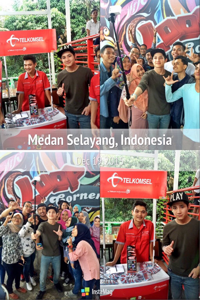 cupezious's tweet image. Meet The Star @TRP_Rassya at Medan 

#Loop #LoopCorner #Telkomsel #AMC