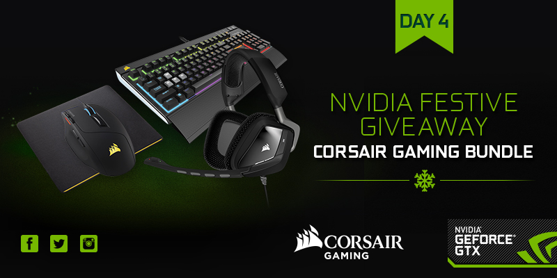 NVIDIAGeForceUK's tweet photo. RT for a chance to win a @Corsair prize bundle! https://t.co/4BeIYu0wct