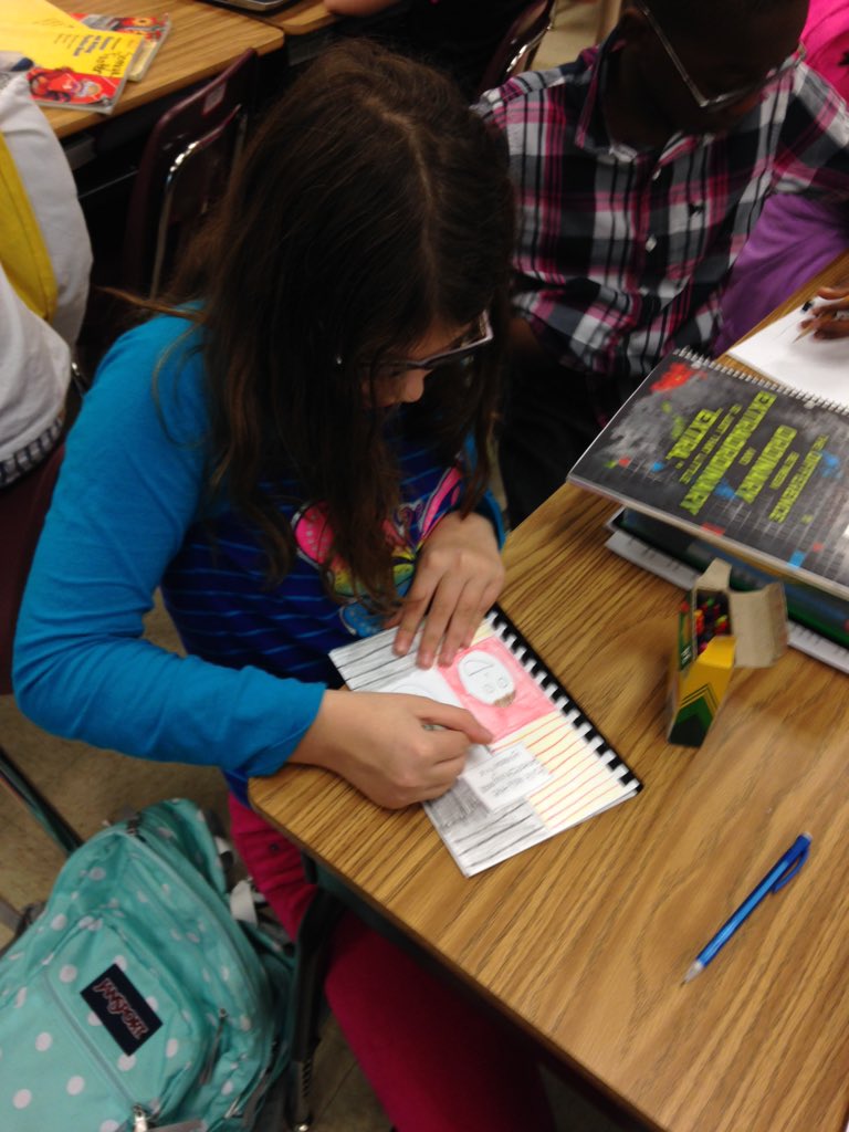 Ivers1127's tweet photo. My little authors!!! #clarkcreekSTEM https://t.co/wRVJBQcv5A