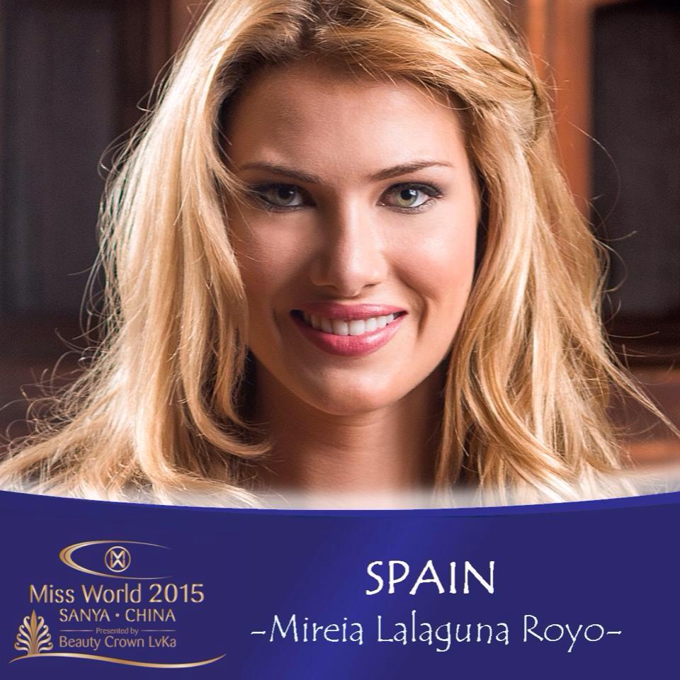 PageantsNEWS's tweet photo. Miss World 2015 is Miss Spain, Mireia Lalaguna!! https://t.co/jvHPTERW5f