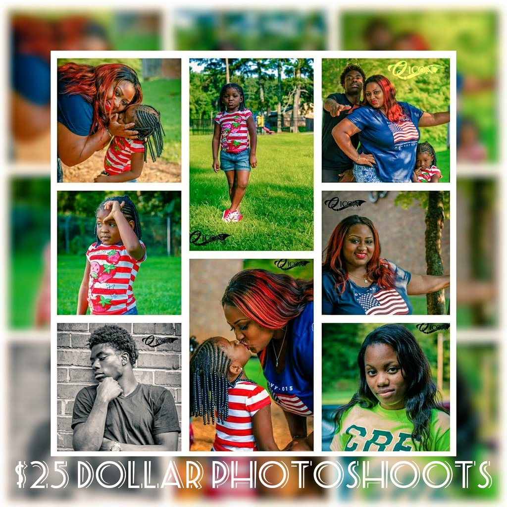 iamqicon's tweet photo. $25 DOLLAR PHOTOSHOOTS! #QICON https://t.co/K5c11il5Qm