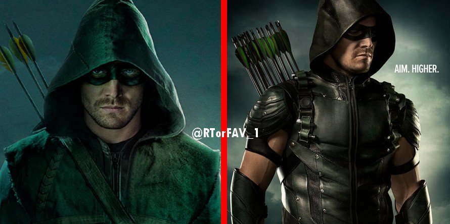 REQUESTED 
RT for Arrow 
LIKE for Green Arrow
