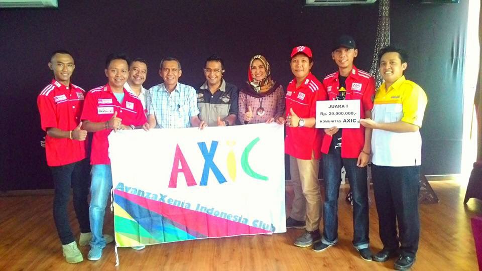 Congrats <a href="/AXIC_Capung/">AXIC LAMPUNG</a> 1st Winner Program Community Contest Toyota <a href="/ToyotaID/">Toyota Indonesia</a> <a href="/AUTO2000_HO/">AUTO2000</a>