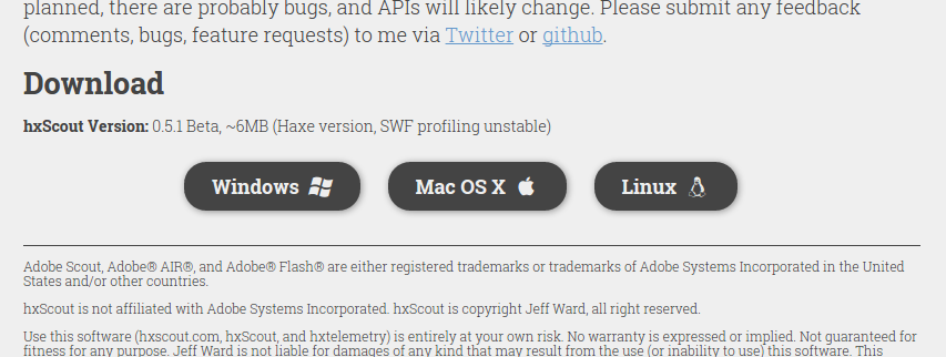hxScout's tweet image. hxScout 0.5.1 is released with bug and crash fixes. hxscout.com/download.html #haxe #hxcpp #profiling