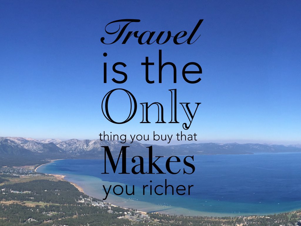 VenueSocialApp's tweet photo. #Travel is the only thing you buy that makes you richer. #inspiration #graphics #holiday #christmas #quote #potd https://t.co/DfEz8kZ7wm
