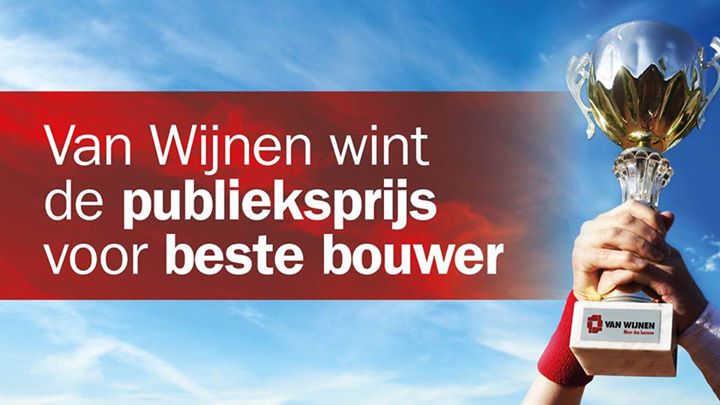 De bouw van de Spieghelbuurt is in goede handen. Van Wijnen is uitgeroepen tot Beste Bouwer van 2015.