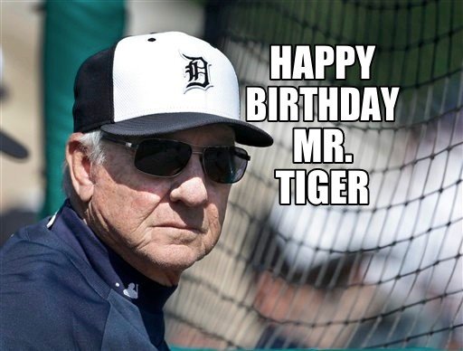 Happy Birthday to \Mr. Tiger\ Al Kaline [Video]   