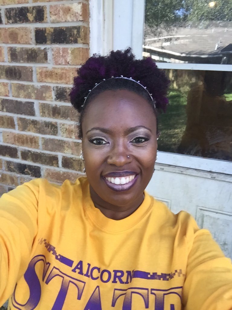 nursebree's tweet photo. @SportsCenter #AlcornProud #GeauxAlcorn#GameReady#PurpleandGoldLove#Brave4Life https://t.co/AHU6SLh3NG