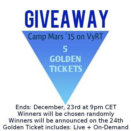30STSPAIN's tweet photo. GIVEAWAY!
5 GOLDEN TICKETS for #CampMars15VyRT
Rules:
- RT this tweet
- Reply "I want to participate"
- Follow us! https://t.co/fzyEBdHaef
