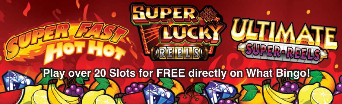 WhatBingo's tweet image. Play #FREE #slots at WhatBingo.co.uk   goo.gl/3fr1Xk
#casino #onlinebingo #freeslots #bingo #fun