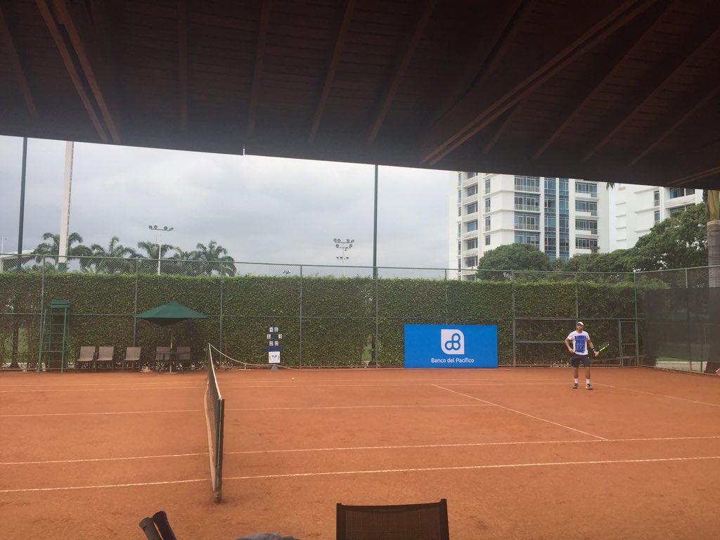 jctoledo2's tweet photo. En breve inicia el Torneo de Tenis @BancoPacificoEC en el anex Samborondón con las principales figuras ecuatorianas https://t.co/mF5N3oYN8C