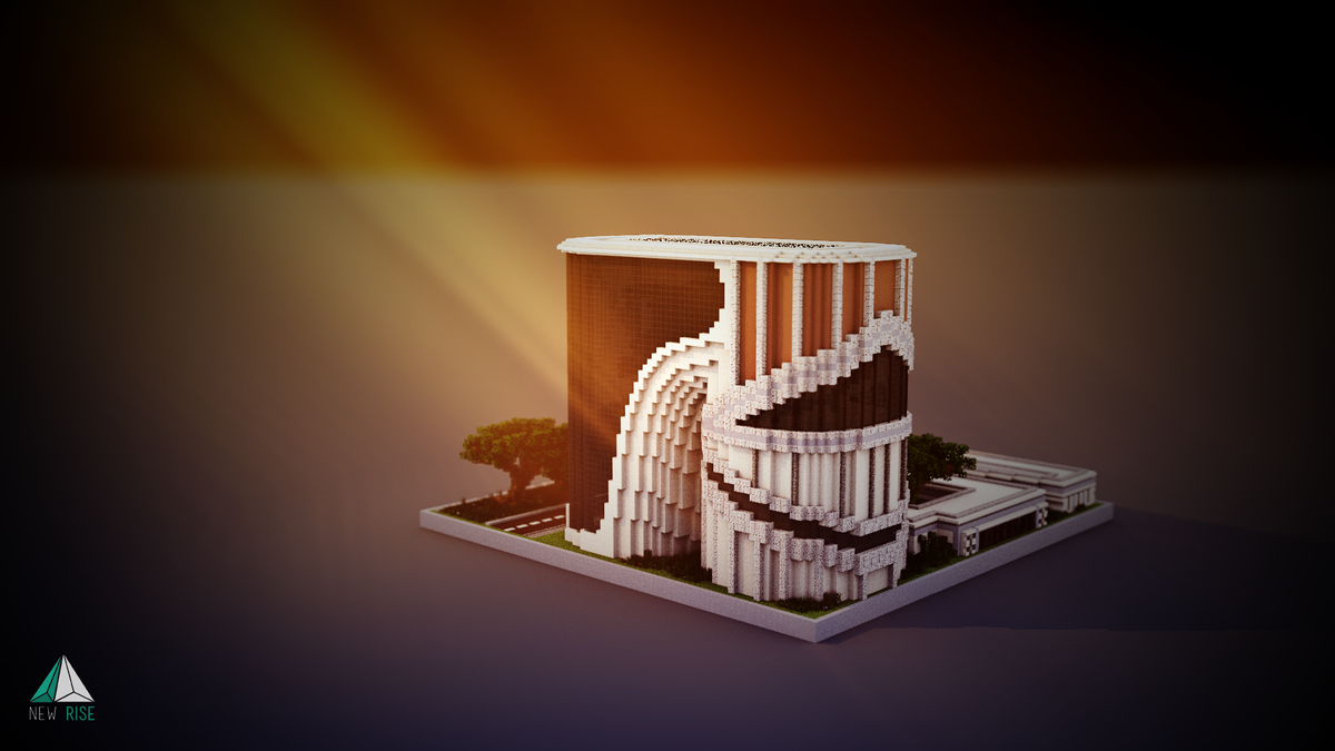 TeamNewRise's tweet photo. Our gaming house on minecraft by @Laps_lc ! Check it out : https://t.co/STa6gHXzKP https://t.co/ONlbiZFchw