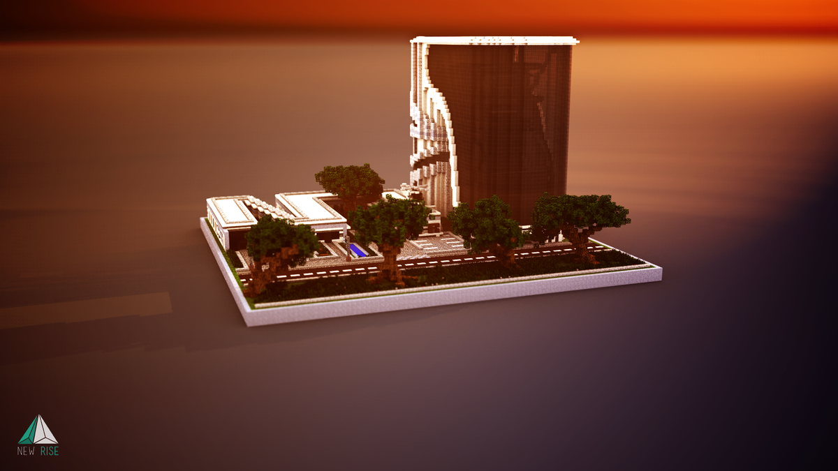 TeamNewRise's tweet photo. Our gaming house on minecraft by @Laps_lc ! Check it out : https://t.co/STa6gHXzKP https://t.co/ONlbiZFchw