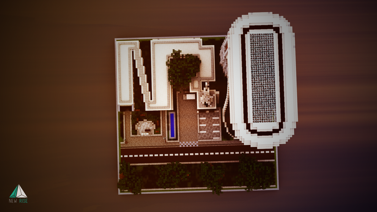 TeamNewRise's tweet photo. Our gaming house on minecraft by @Laps_lc ! Check it out : https://t.co/STa6gHXzKP https://t.co/ONlbiZFchw