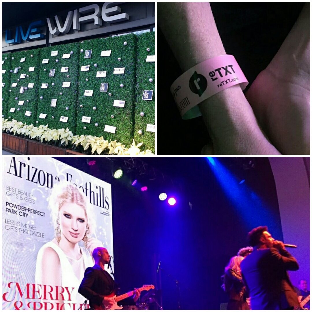 reTXT's tweet photo. We had a blast at the @AZFoothillsMag holiday bash at @LivewireAZ last night! Share your photos with us #reTXT https://t.co/qI8JJquBYm