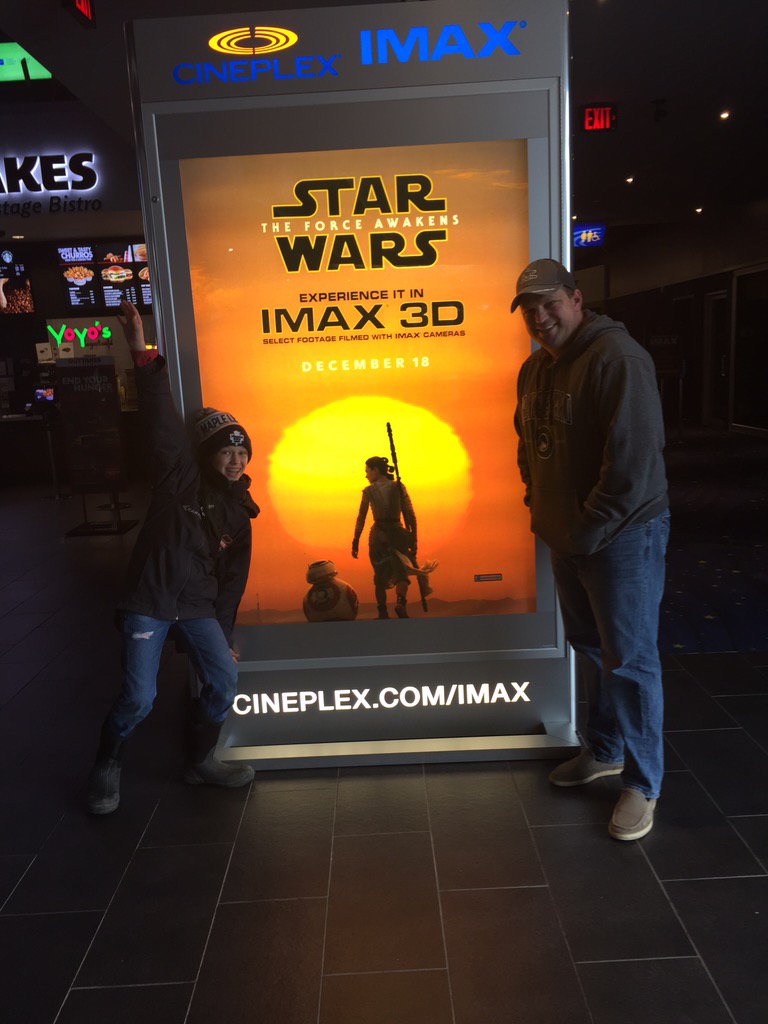 TorontoGrant's tweet image. Can't wait #ForceAwakens with the kids!