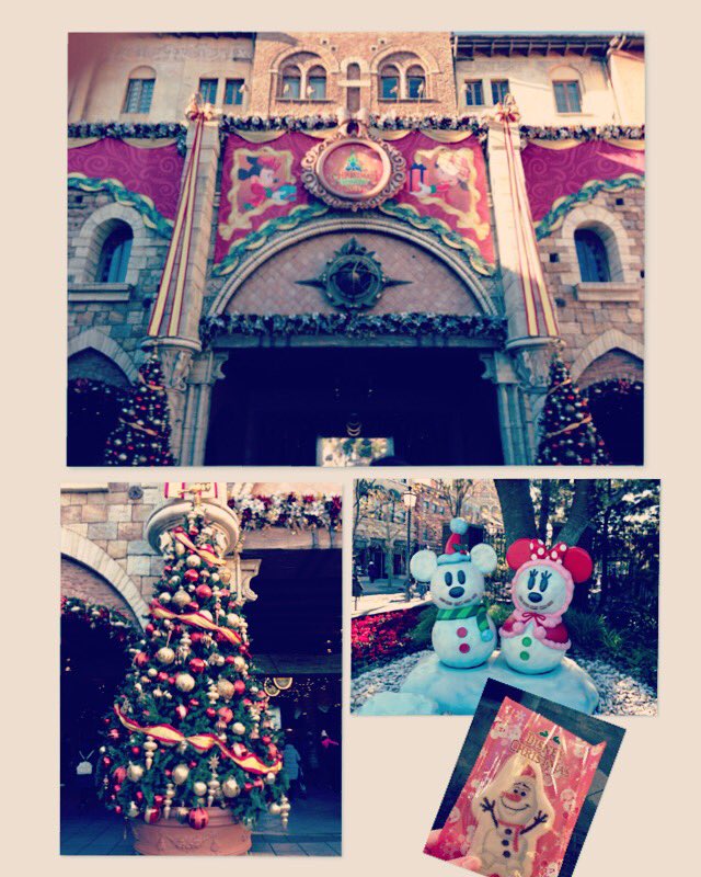 Donaldkeiko's tweet photo. ディズニーシーに行って来ました😆💖クリスマス🎄ので凄く可愛かった💕 https://t.co/OqxsAlypaI