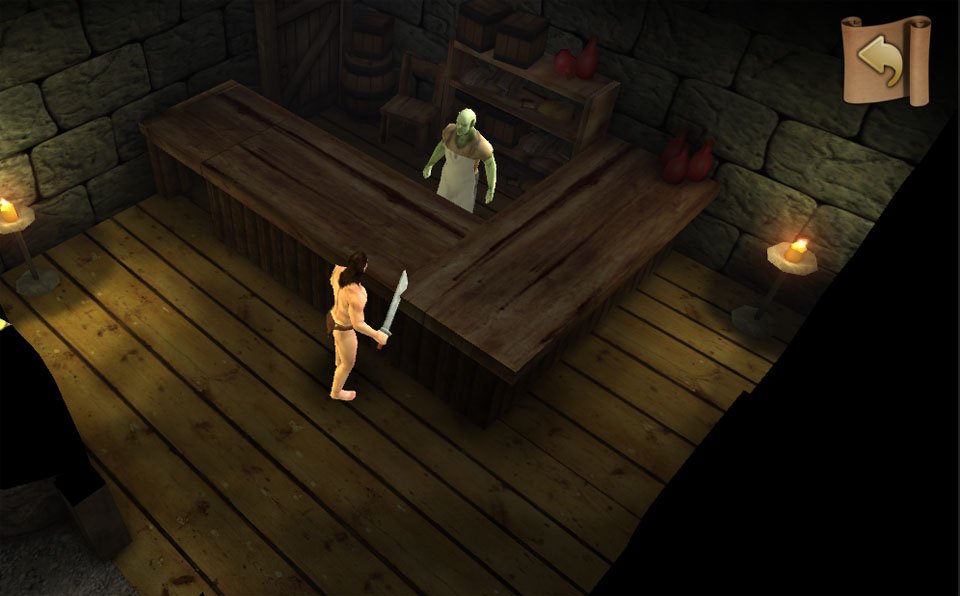 Finally, #TheGoblinAbyss has a storekeeper! Now I can sell all that loot. #screenshotsaturday #indiedev #gamedev