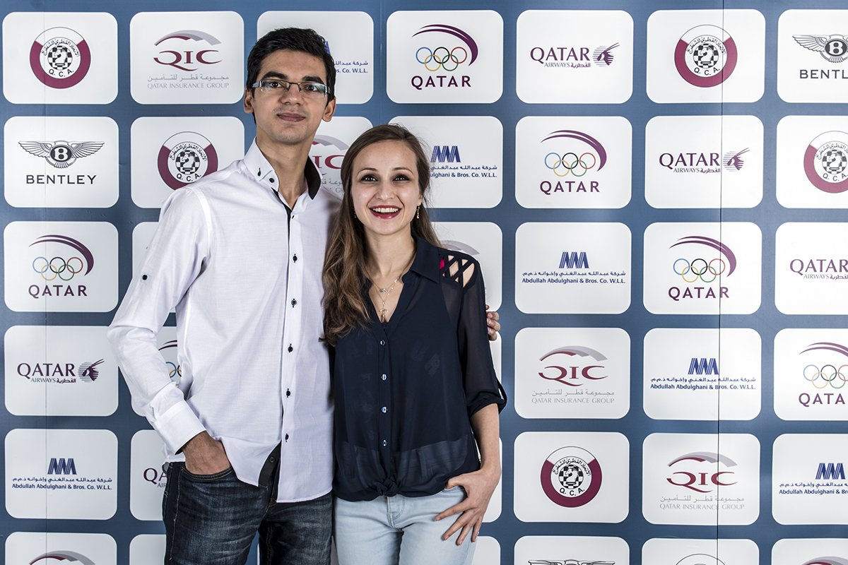 Anish Giri and Sopiko Guramishvili tie the knot!