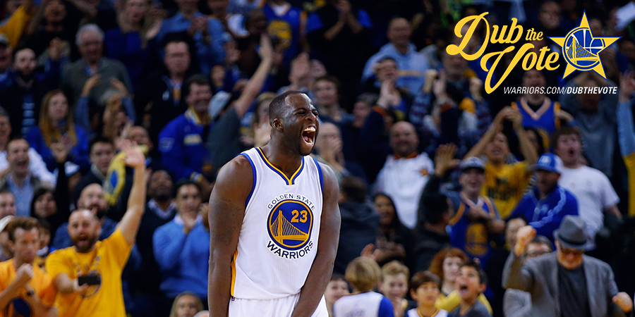 warriors's tweet photo. RT to send Draymond Green to #NBAAllStarTO 🔥 #NBAVote #DubTheVote https://t.co/Dt2jSlkqqz