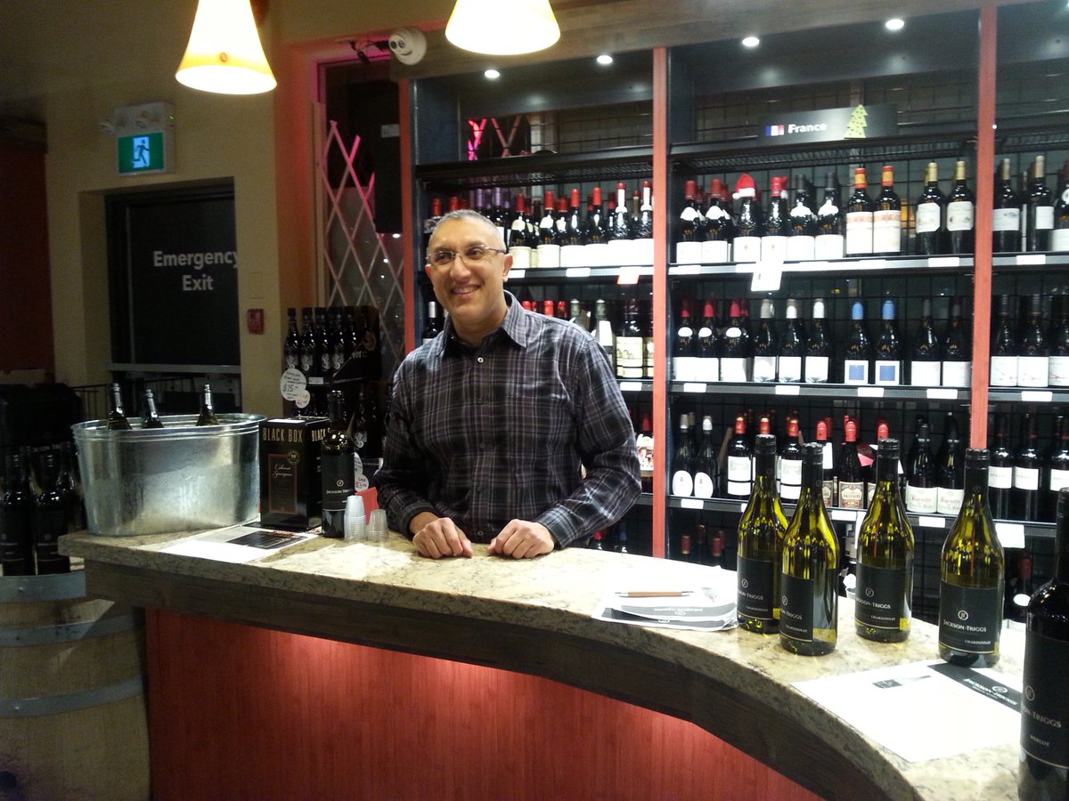 On behalf of #cbrands #constellationbrands performed tastings of @JacksonTriggsBC Chardonnay and Merlot