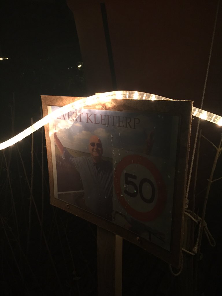 DoudeOost's tweet photo. Wij staan vanavond klaar voor Abraham https://t.co/MMF3tH158z