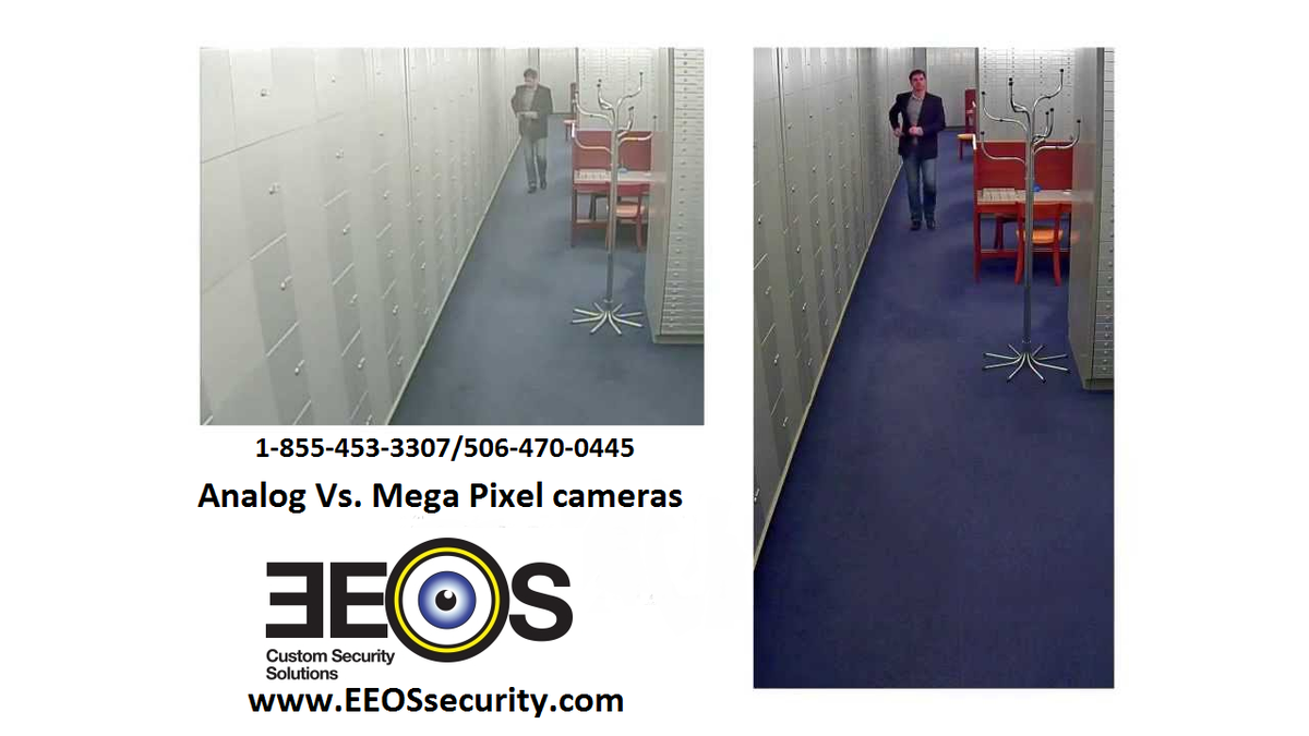 EEOSolutions's tweet image. Tired of blurred CCTV video, upgrade today with EEOS. DVR with 4 720P HD cameras for $549. #Fredericton #security