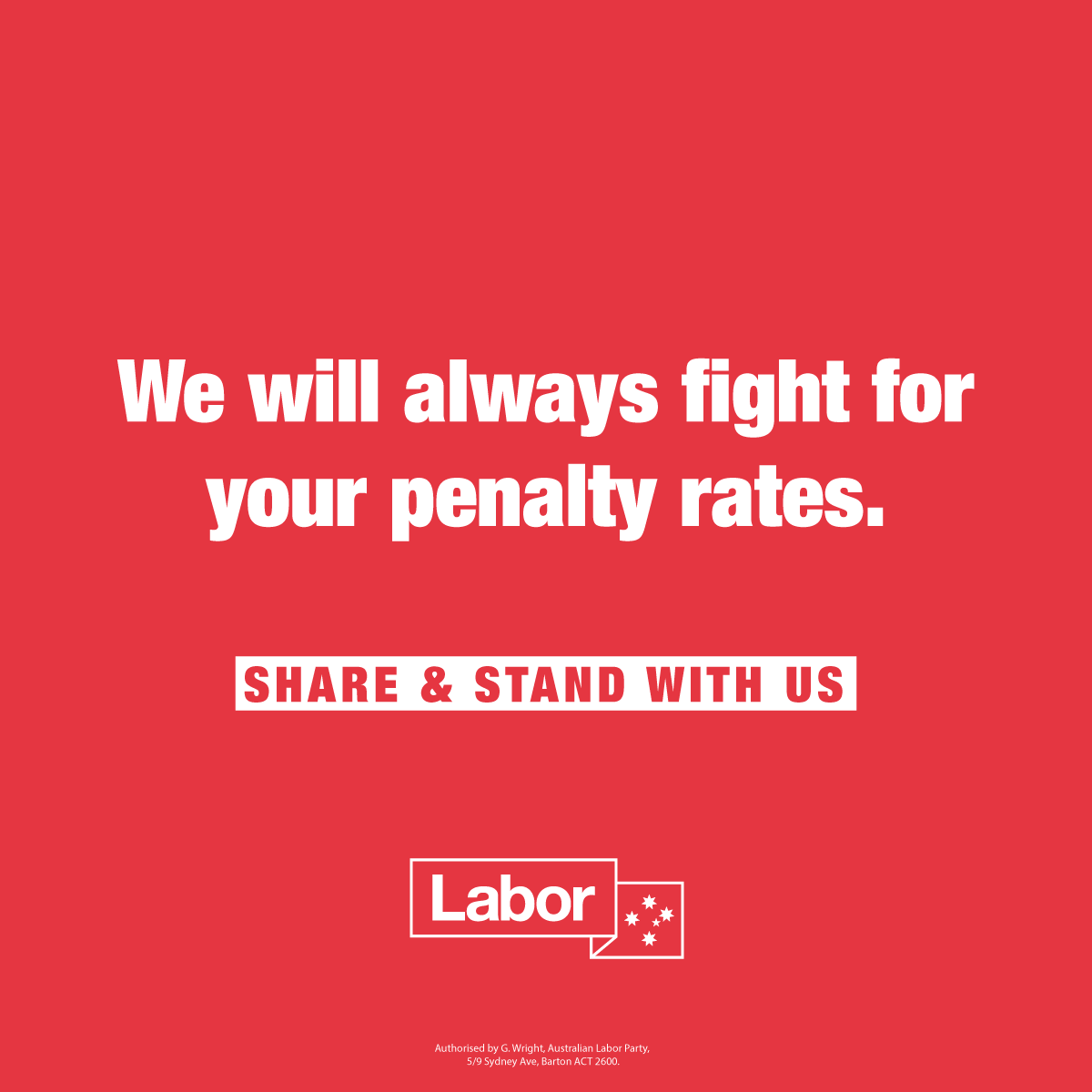 billshortenvcuc's tweet photo. Today’s reports confirm the Turnbull Liberal Government is going after penalty rates of hard working Australians. https://t.co/pgAqSMJLdB