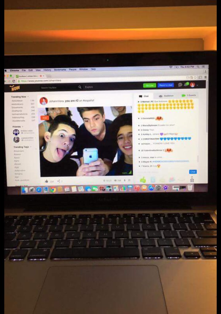 hanjischann's tweet photo. #LBRememberWhen Last Episode did their first YOUNOW together ππ @joshua_grx5 @JohannVera1 @itsjoelpimentel @YOANDRl https://t.co/cL2gDqvYXS