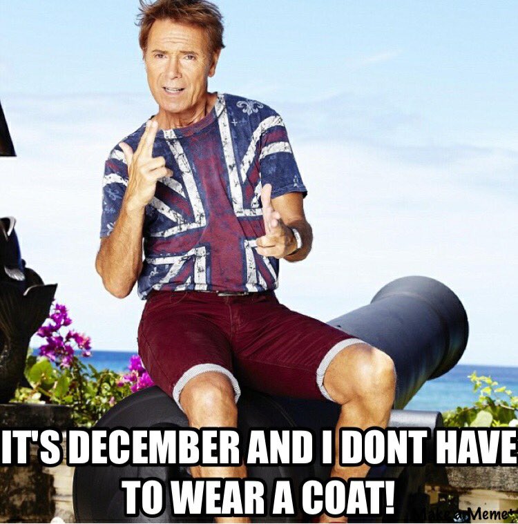 QuipstarTV's tweet photo. Boy is it a #warmdecember https://t.co/zeNNEjkLAH