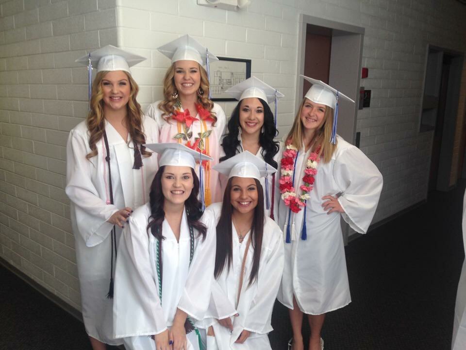 kelbeans17's tweet photo. Throwback ft. The bday girl. Happy birthday @hellokilee! Love these girls. π #graduation2014 https://t.co/qmpdb5YPGG