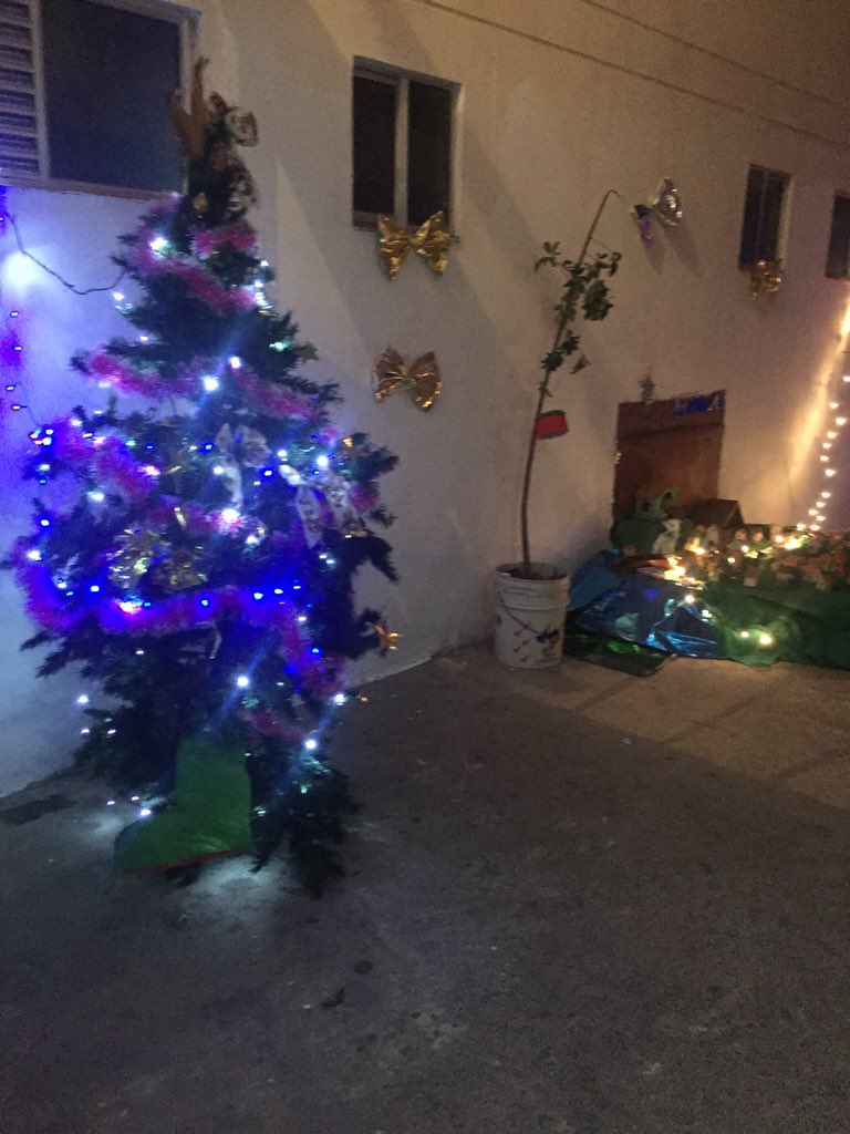 #Felicidad Novena de @HabitatComunica en la Plaza de la Hoja concurso navideño paz y convivencia <a href="/helgamariarivas/">Helga María Rivas</a>
