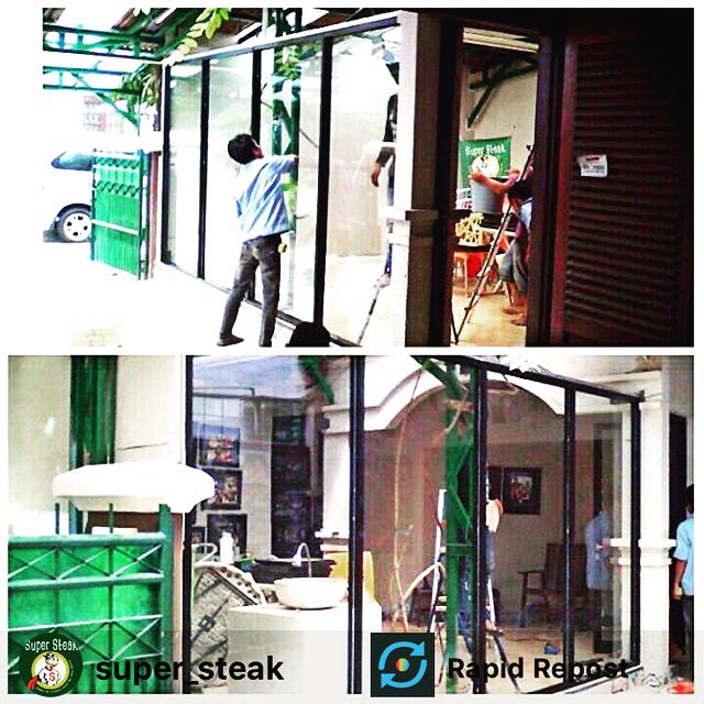 We are sorry for the inconvenient for trying to make our Super Steak Dempo look more awesome ! We still open tho!