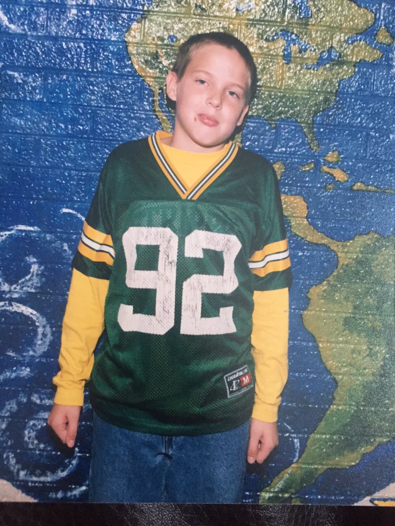 Happy Birthday to the Minister of Defense, Reggie White! Reason I am a Packers fan. Don\t mind the 5th grade me 