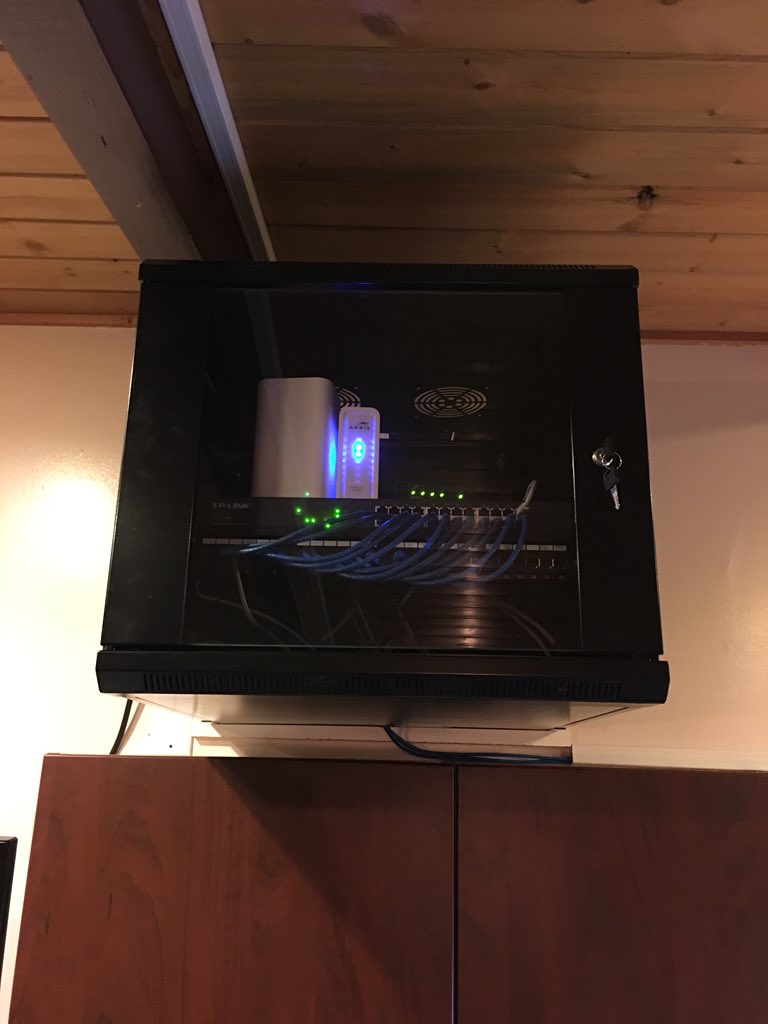 Data rack installation