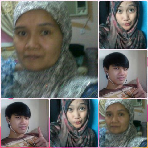 I love u mama&amp; adiku tercinta