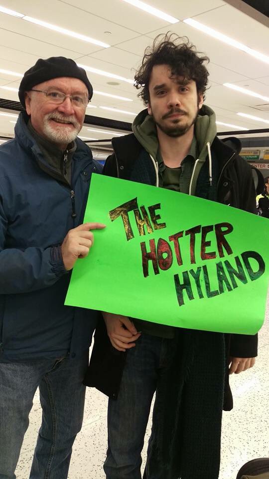 My parents picked my brother up from the airport with this sign. I think I know where I stand...