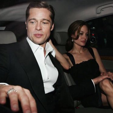 theallknowerno's tweet photo. Brad and Angelina are the ultimate goals https://t.co/OFjBFwrXxK