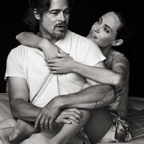 theallknowerno's tweet photo. Brad and Angelina are the ultimate goals https://t.co/OFjBFwrXxK