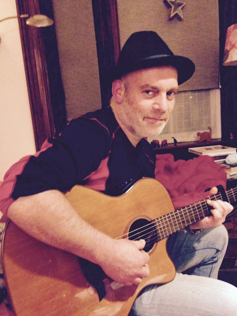 Good times rehearsing with @Timacoustic1 for our The Chapel Sessions set for tomorrow nights's gig at <a href="/shabbyscholar/">The Shabby Scholar</a>